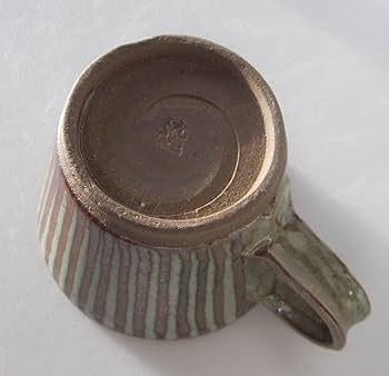 作家物　コーヒーカップ　★陶器★ Amazon.co.jp: 作家もの陶器の和風コーヒーカップ美濃焼